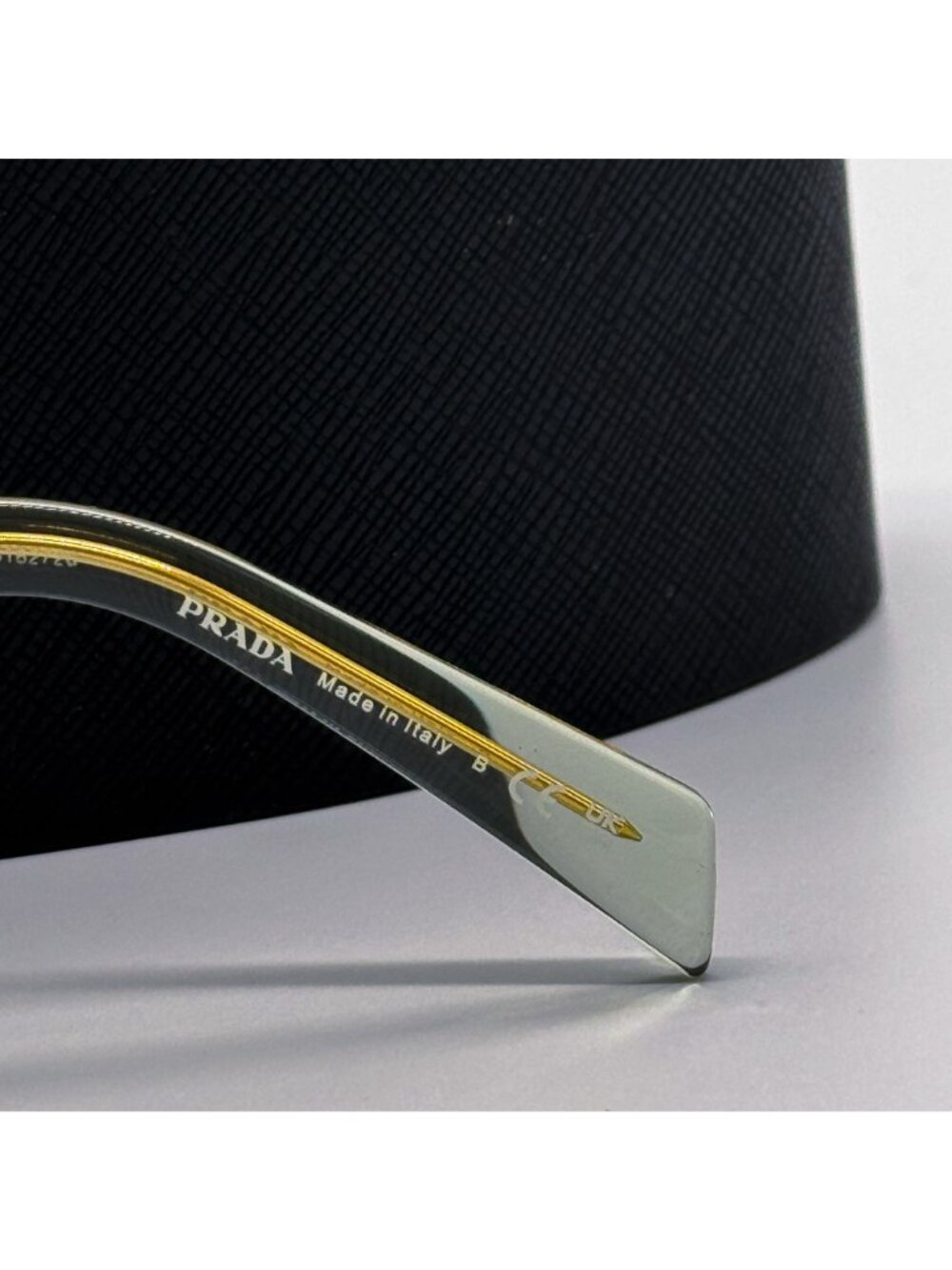 NEW PRADA SUNGLASSES PR26ZS 14R20E TRANSPARENT MINT WOMEN PR 26ZS 14R20E, SPR 26 - Picture 11 of 12